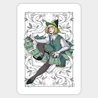 Tarot Witch Sticker